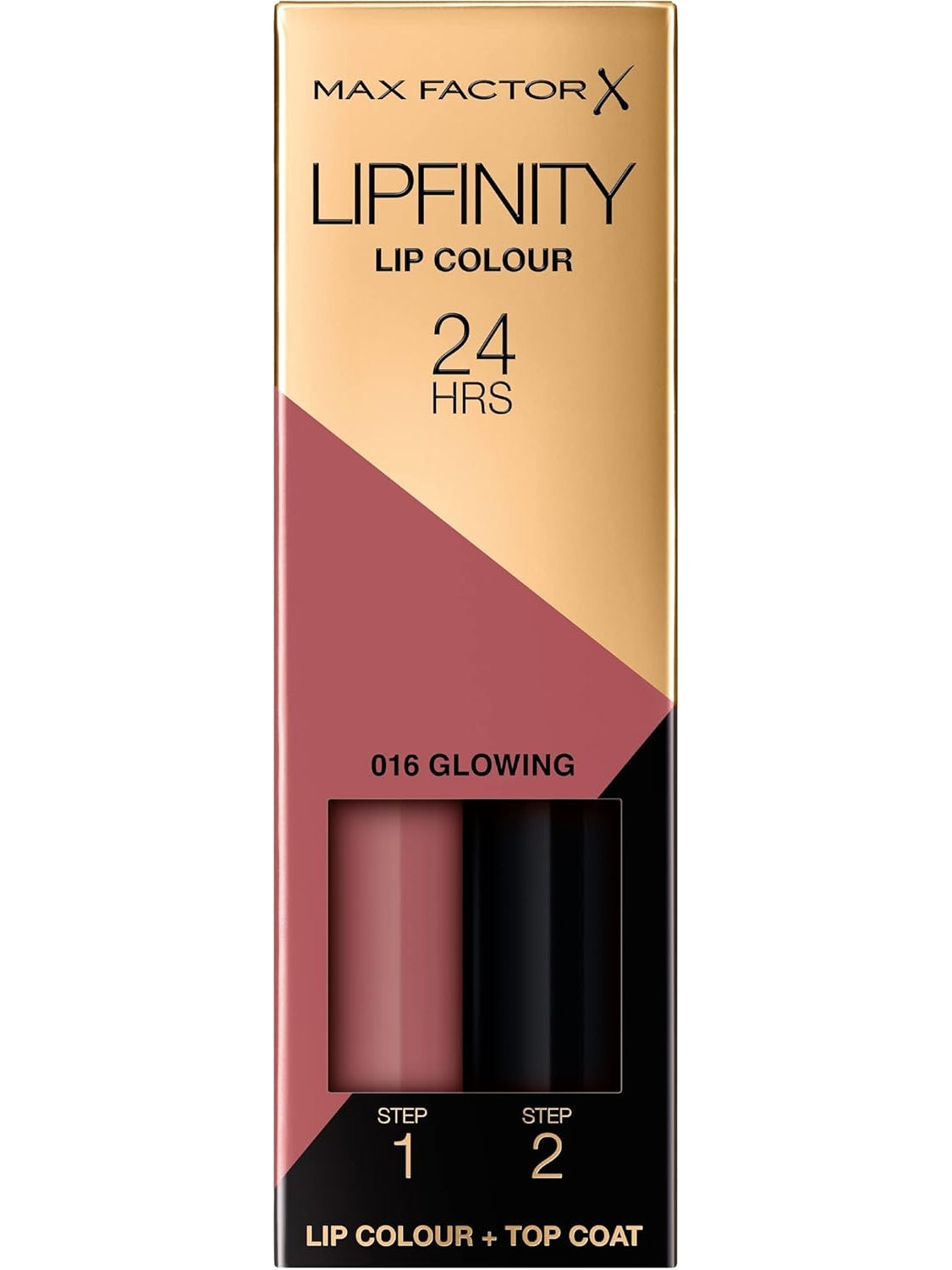 Max Factor Lipfinity Long-Lasting Two Step Lipstick - 016 Glowing Pink, 4.2g