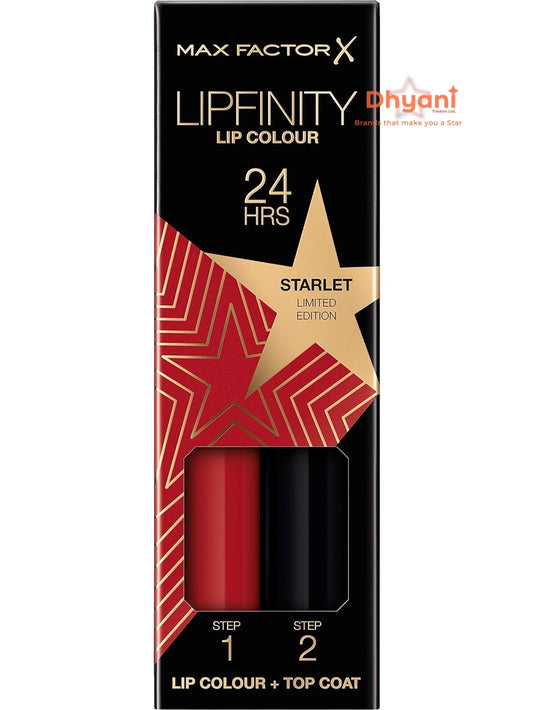 Max Factor Lipfinity Liquid Lipstick, Starlet 88